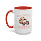 Farm Fresh Pumpkins Home Sweet Home Gift | 11oz | 15oz | White Color Rimmed Mug | Girl Soccer Player