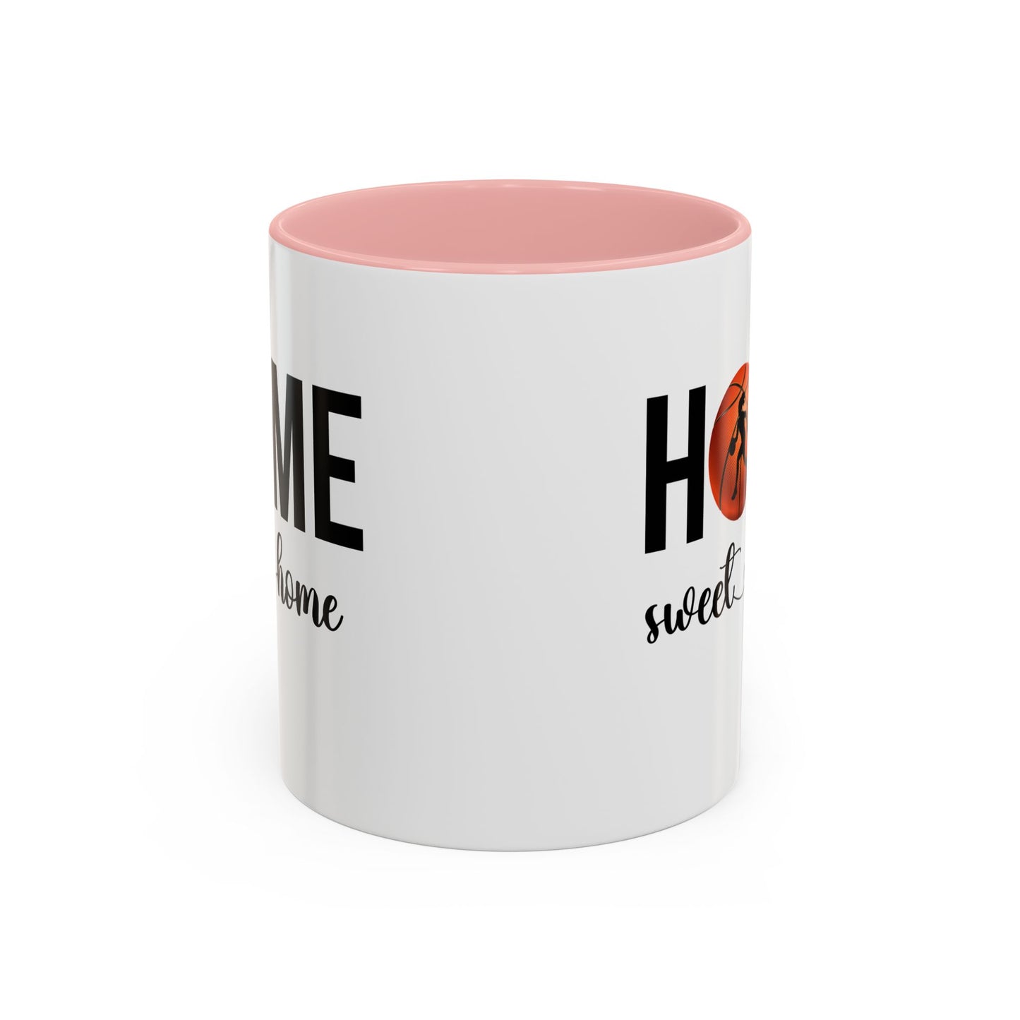 Bake, Sip Hot Cocoa and  Home Sweet Home Gift | 11oz | 15oz | White Color Rimmed Mug