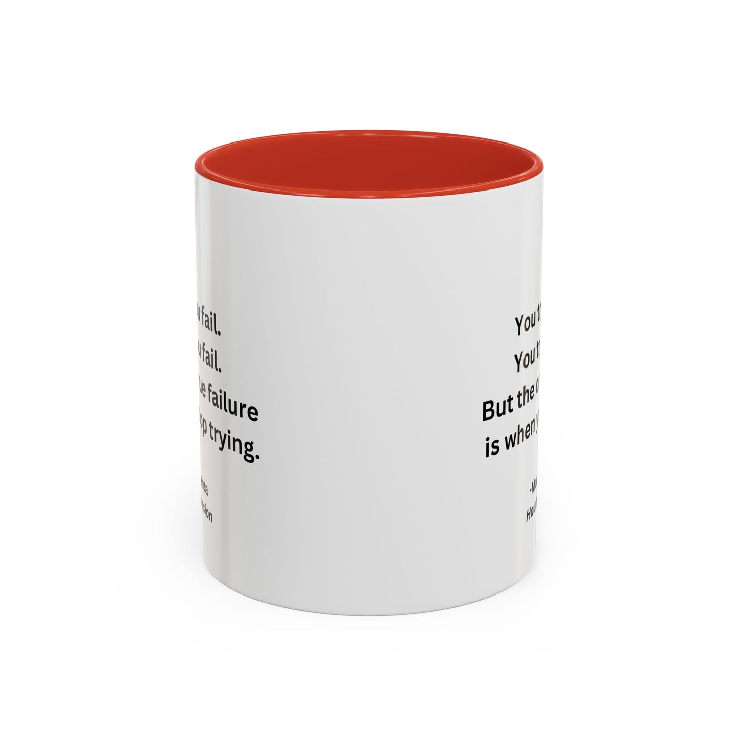 Resilience in the Face of Struggle Home Sweet Home Gift | 11oz | 15oz | White Color Rimmed Mug | Gir