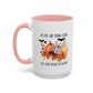 Air Turn Crisp Sweet Home Gift | 11oz | 15oz | White Color Rimmed Mug | Girl Soccer Player