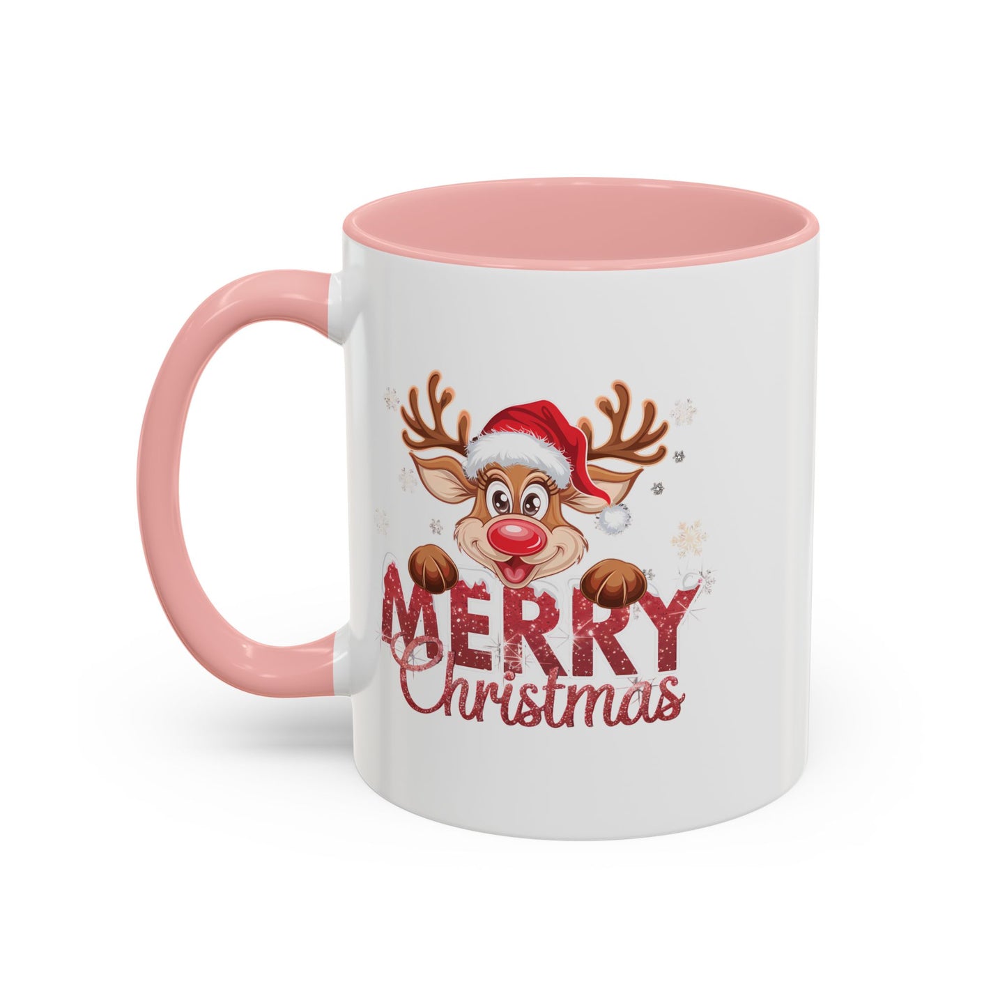 Merry Christmas Home Sweet Home Gift | 11oz | 15oz | White Color Rimmed Mug