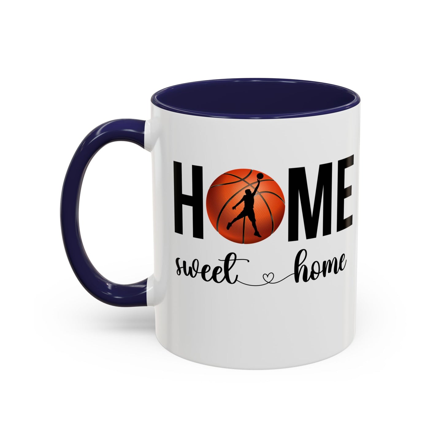 Bake, Sip Hot Cocoa  Home Sweet Home Gift | 11oz | 15oz | White Color Rimmed Mug