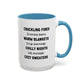 Crackling Fires Home Sweet Home Gift | 11oz | 15oz | White Color Rimmed Mug | Girl Soccer Player