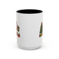 Ho Home Sweet Home Gift | 11oz | 15oz | White Color Rimmed Mug | Girl Soccer Player