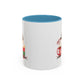 Yippee Ki Yay Home Sweet Home Gift | 11oz | 15oz | White Color Rimmed Mug | Girl Soccer Player