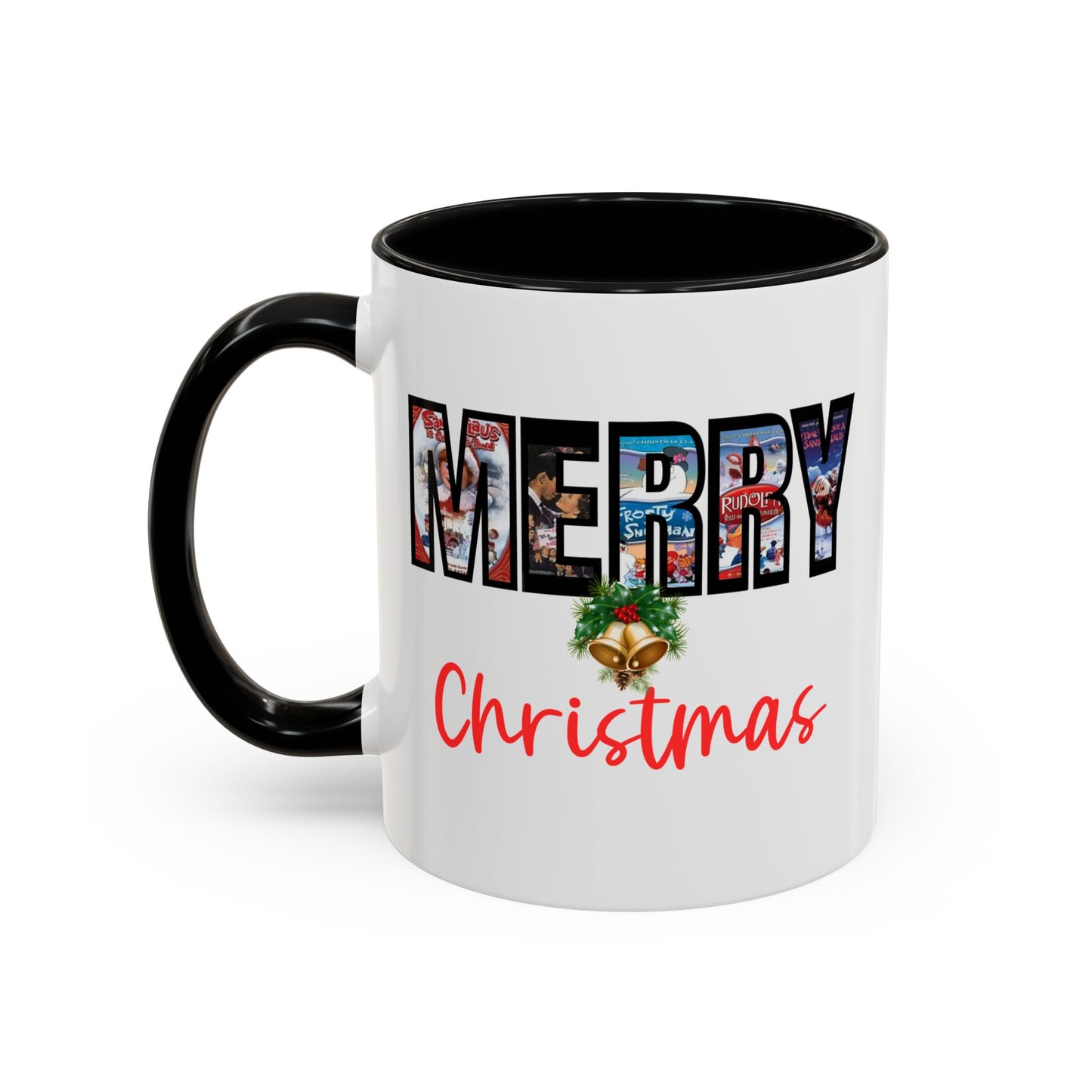 Merry Christmas Home Sweet Home Gift | 11oz | 15oz | White Color Rimmed Mug