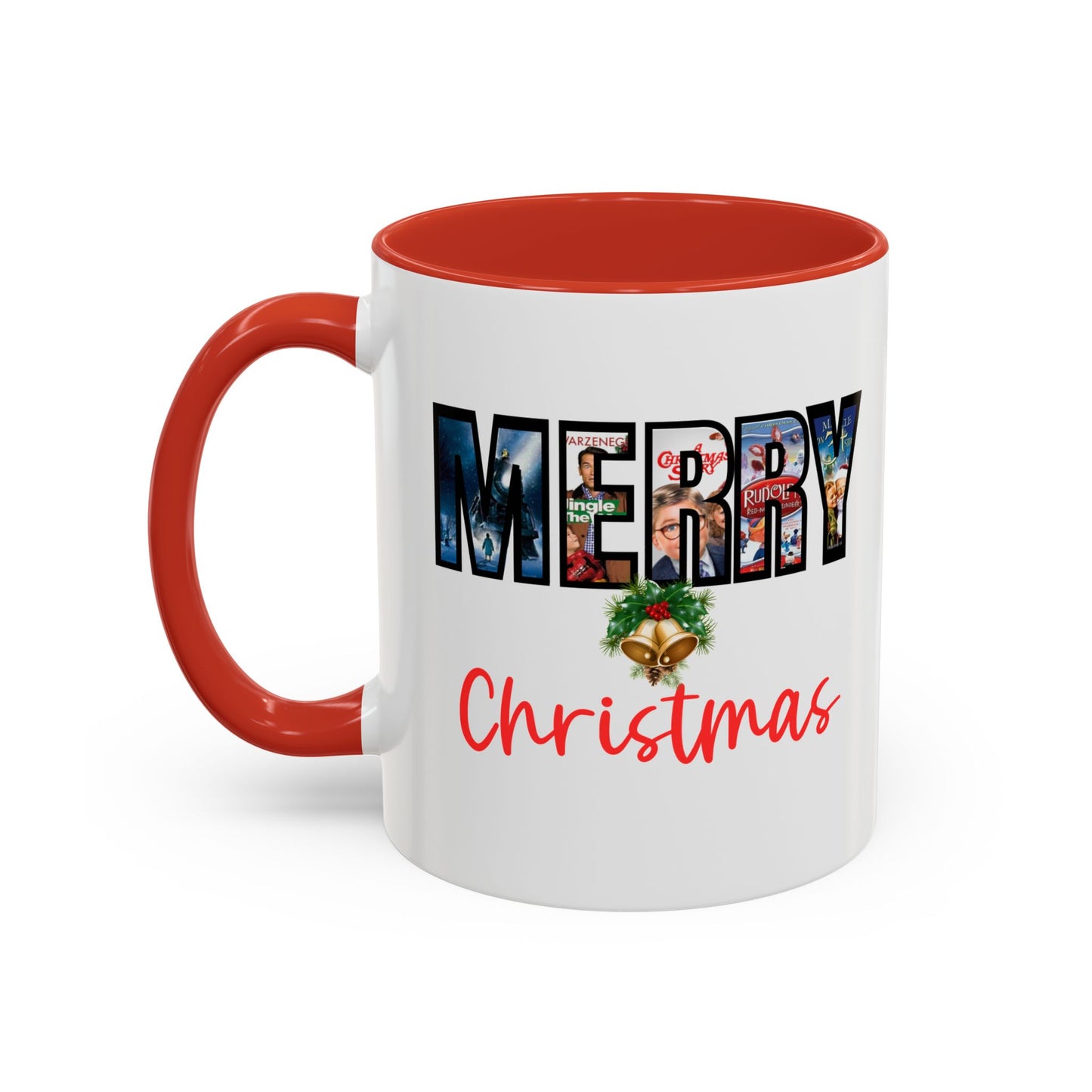 Merry Christmas Home Sweet Home Gift | 11oz | 15oz | White Color Rimmed Mug