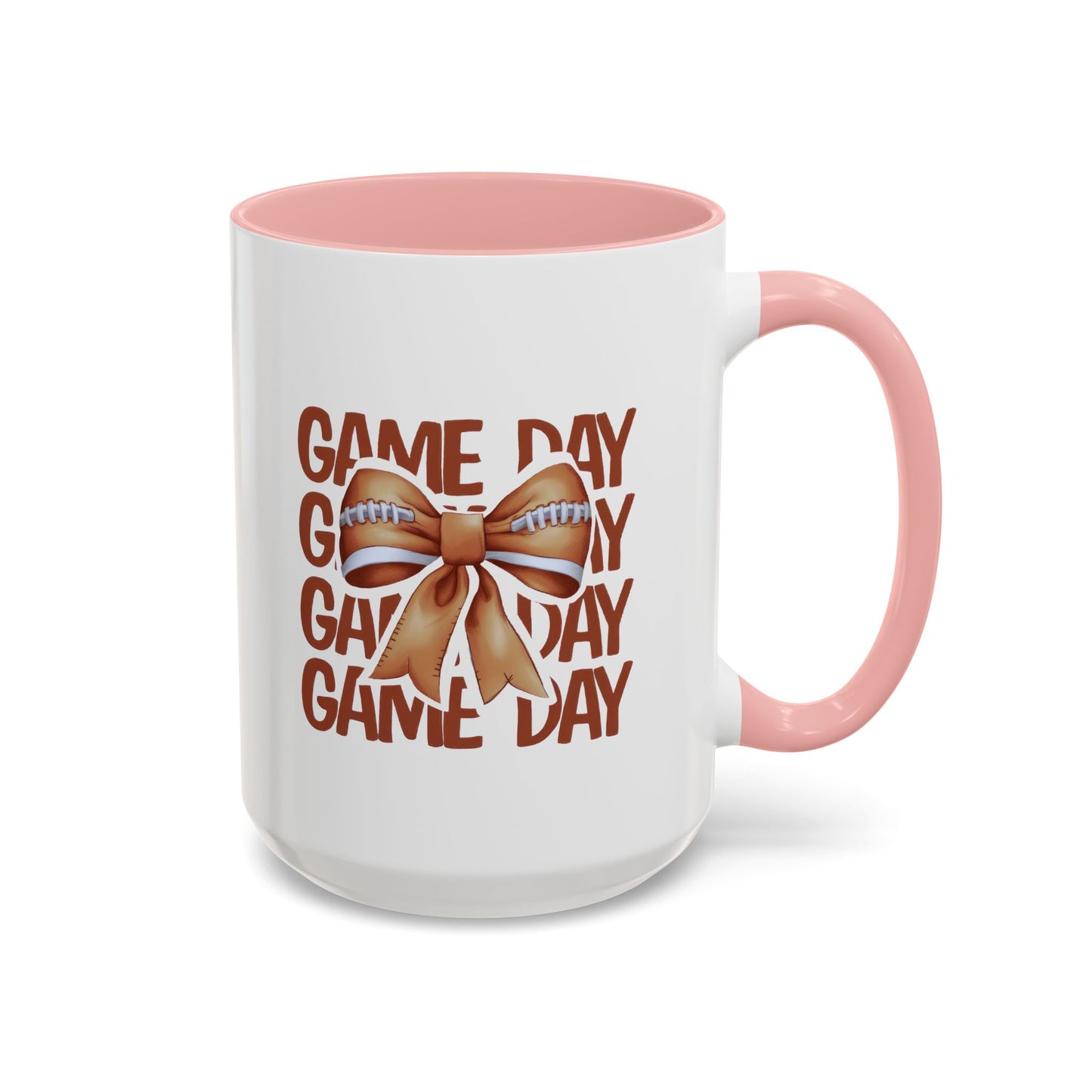 Game Day Home Sweet Home Gift | 11oz | 15oz | White Color Rimmed Mug | Girl Soccer Player