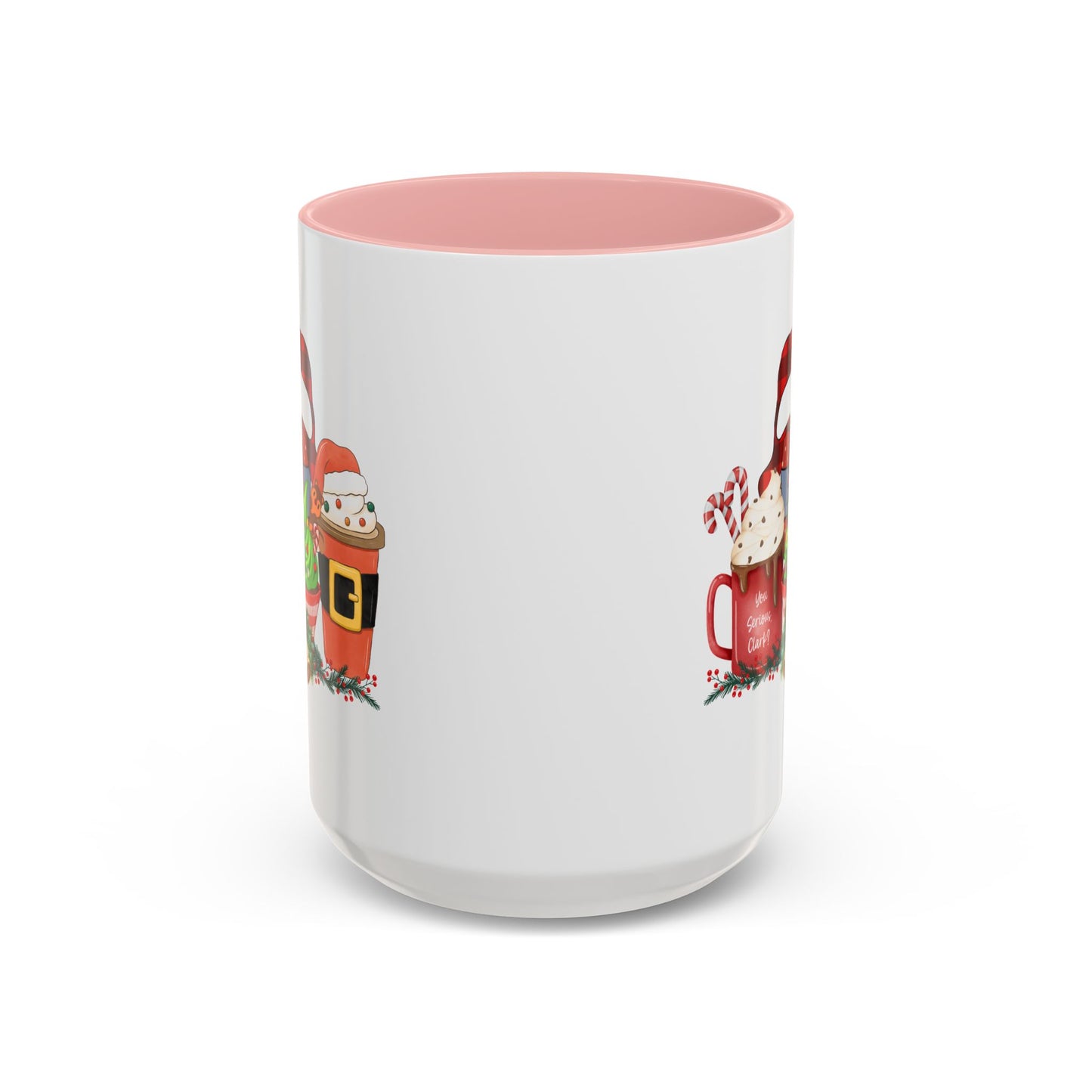 Merry Christmas Home Sweet Home Gift | 11oz | 15oz | White Color Rimmed Mug | Girl Soccer Player