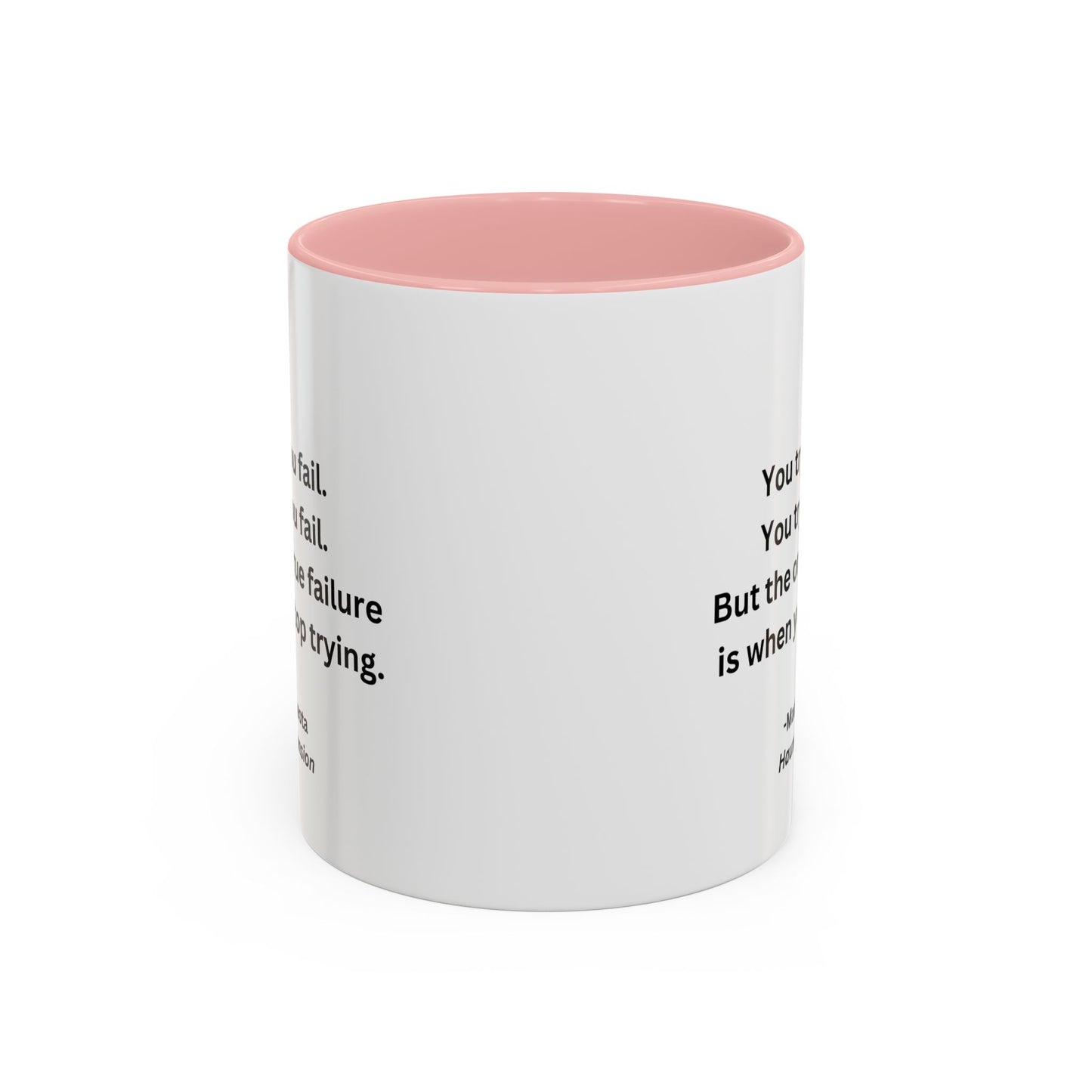 Resilience in the Face of Struggle Home Sweet Home Gift | 11oz | 15oz | White Color Rimmed Mug | Gir