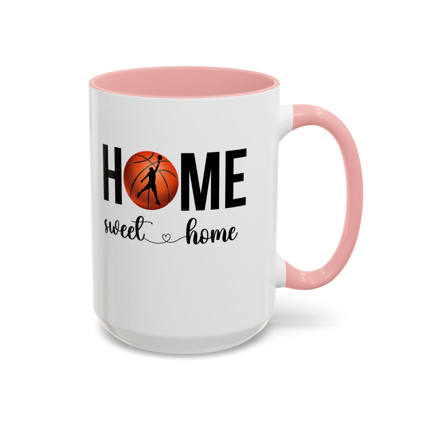 Bake, Sip Hot Cocoa  Home Sweet Home Gift | 11oz | 15oz | White Color Rimmed Mug