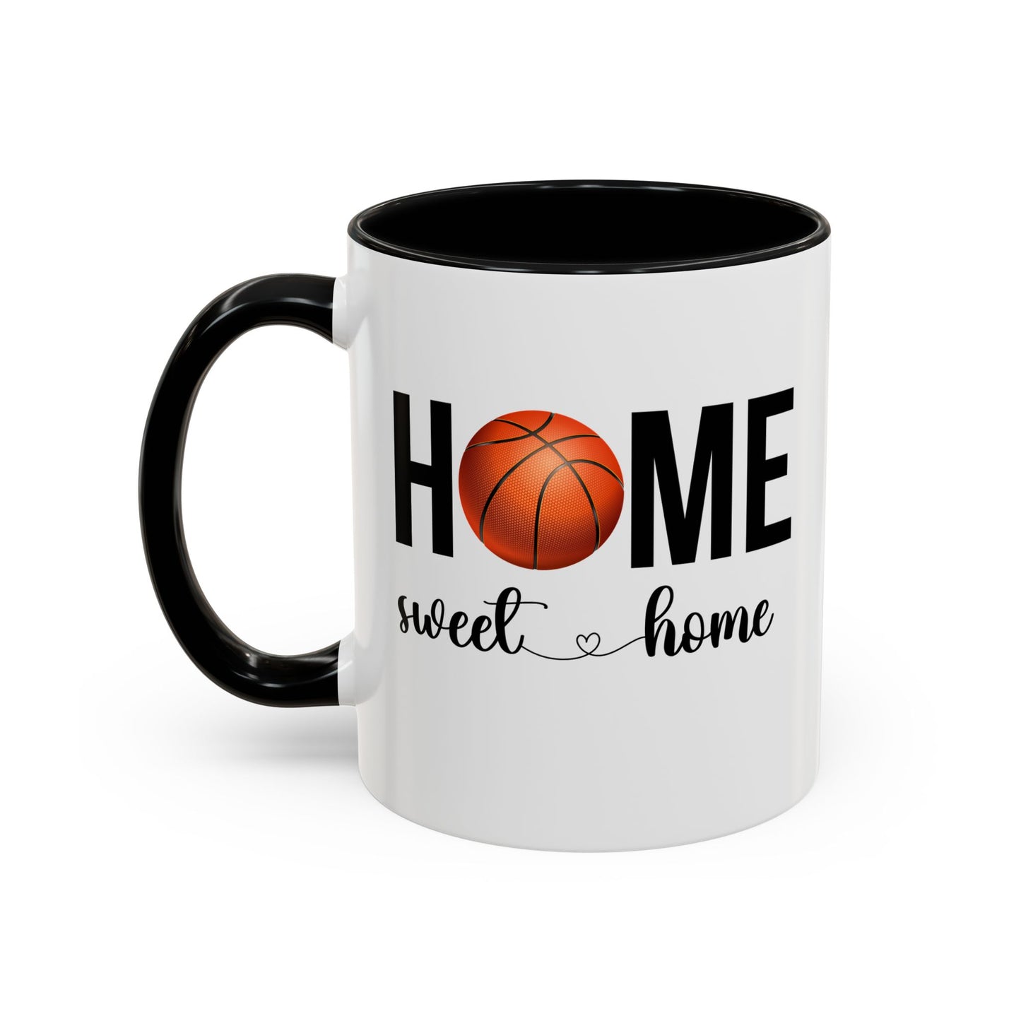 Bake, Sip Hot Cocoa, and Home Sweet Home Gift | 11oz | 15oz | White Color Rimmed Mug