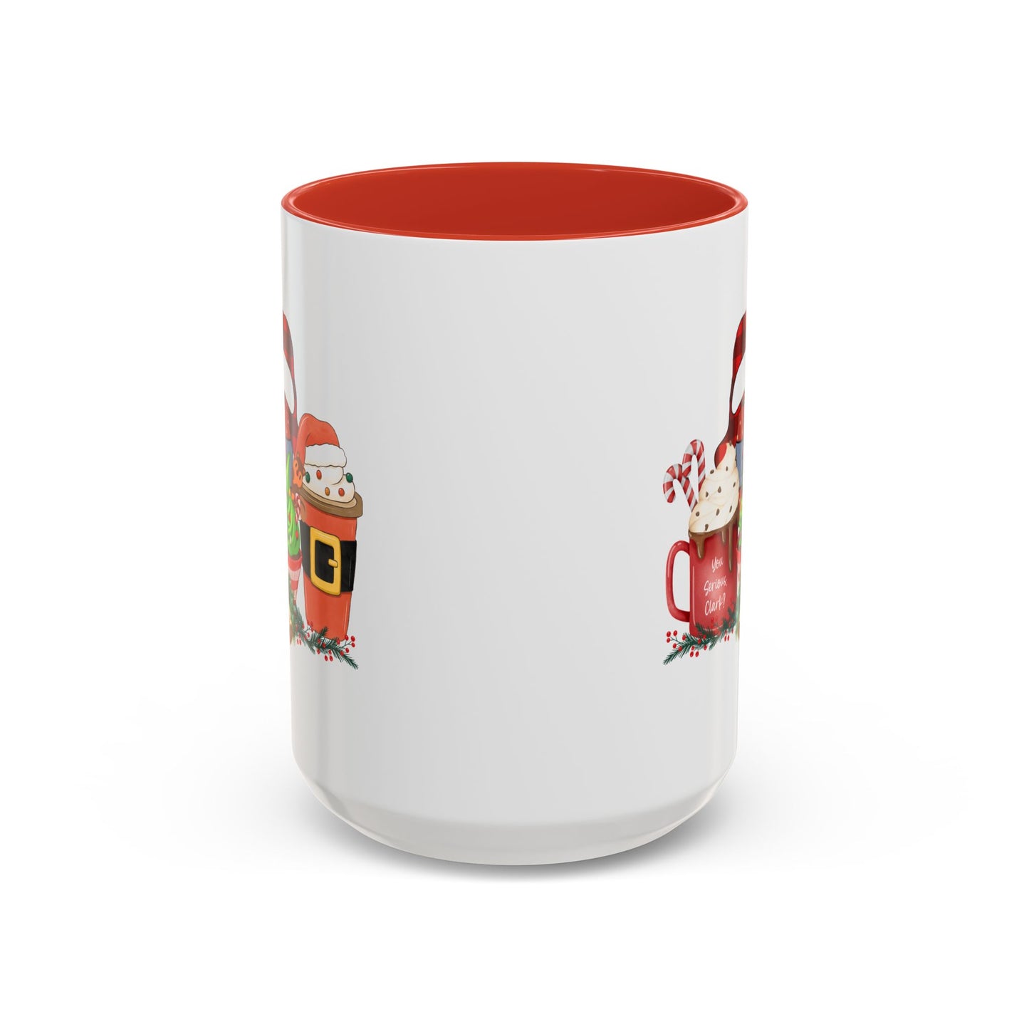 Merry Christmas Home Sweet Home Gift | 11oz | 15oz | White Color Rimmed Mug | Girl Soccer Player