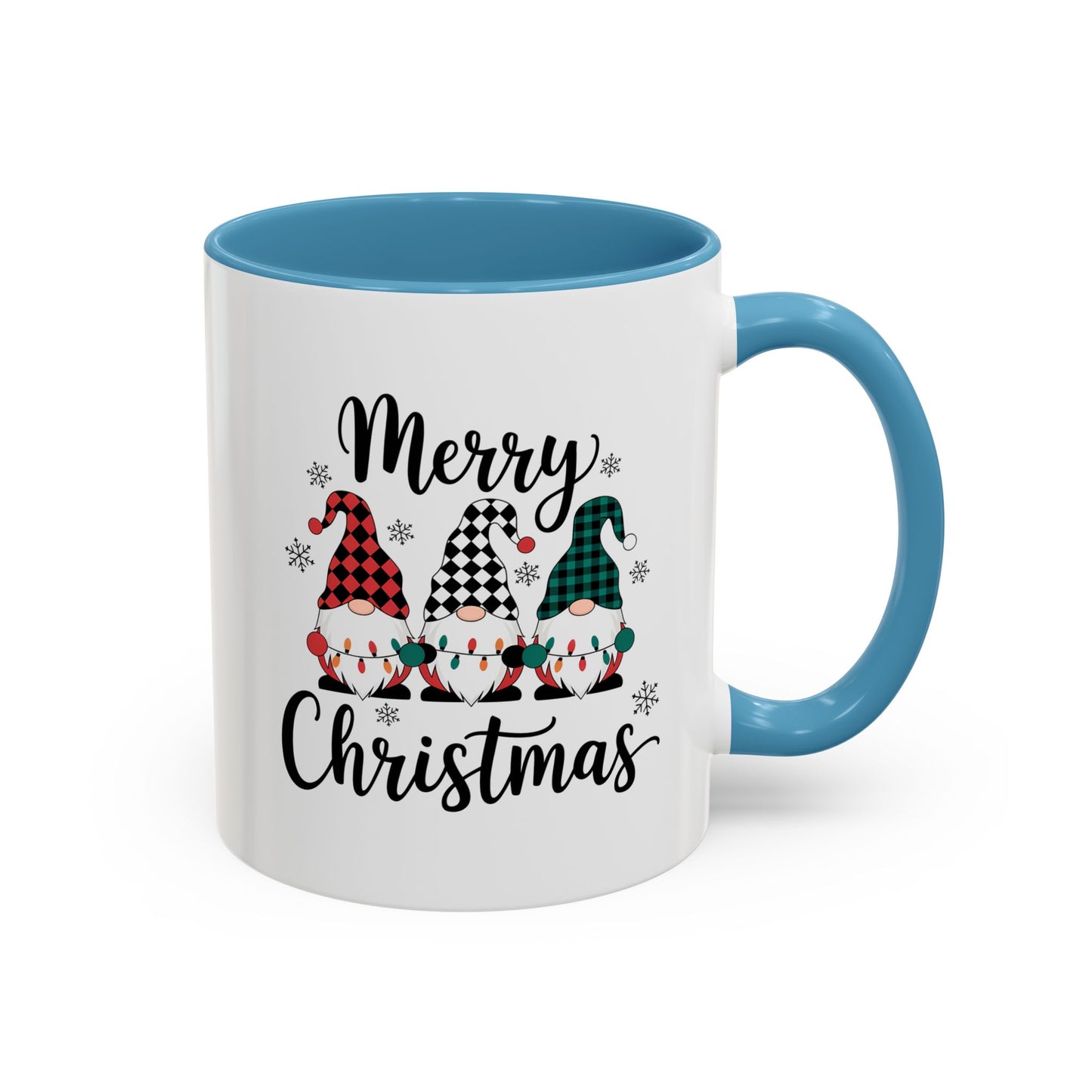 Merry Christmas Home Sweet Home Gift | 11oz | 15oz | White Color Rimmed Mug | Girl Soccer Player