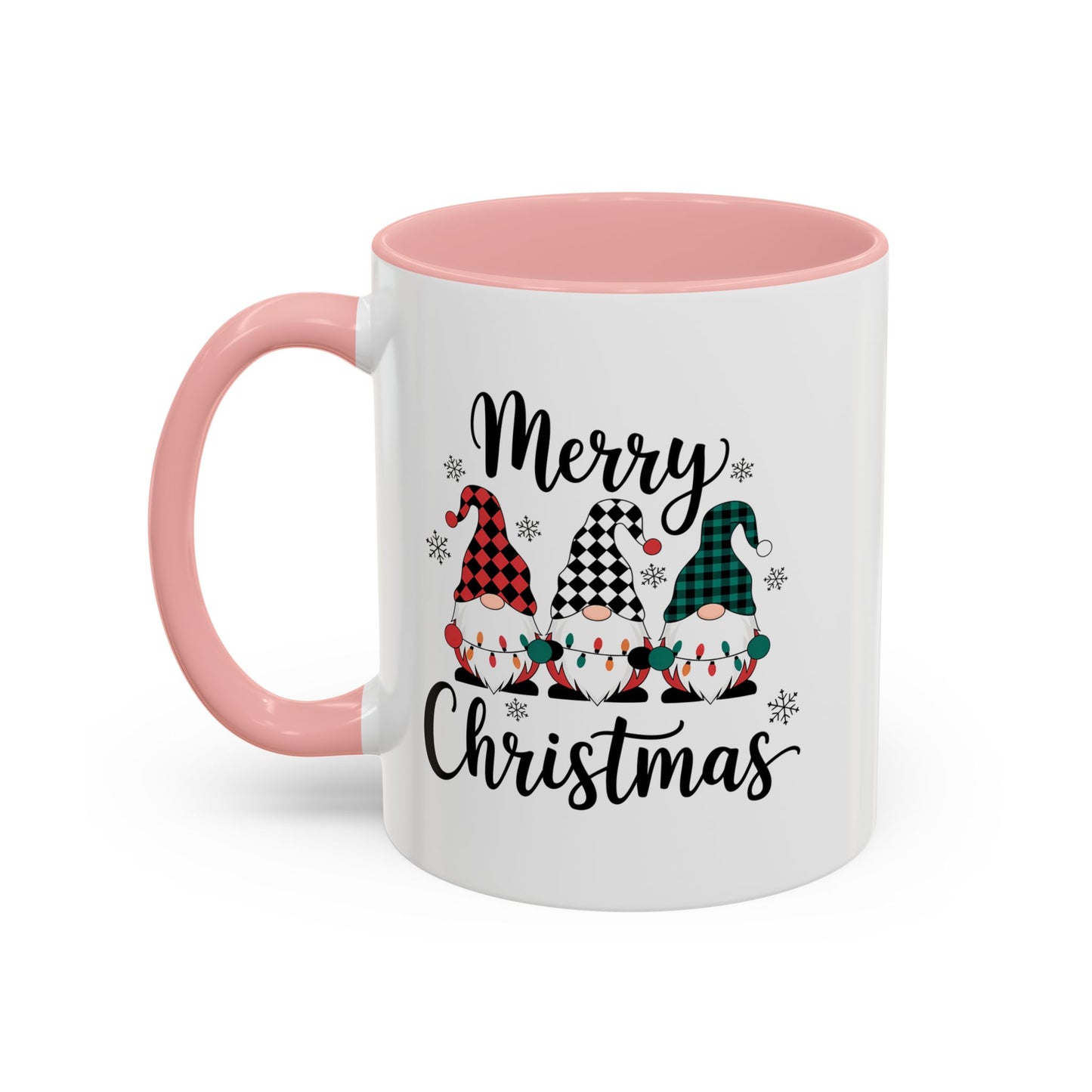 Merry Christmas Home Sweet Home Gift | 11oz | 15oz | White Color Rimmed Mug | Girl Soccer Player