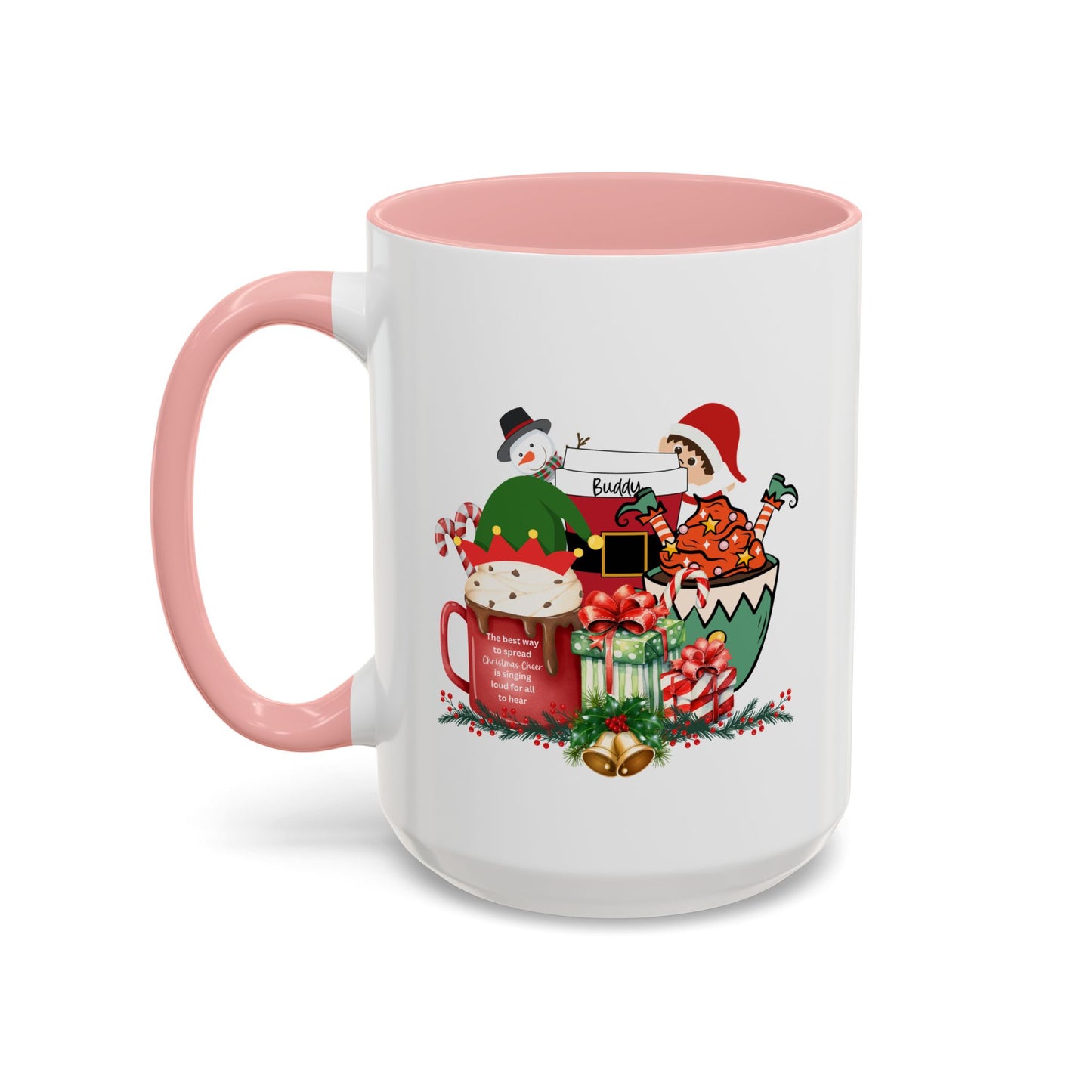 Merry Christmas with a Bang Home Sweet Home Gift | 11oz | 15oz | White Color Rimmed Mug | Girl Soccer Player