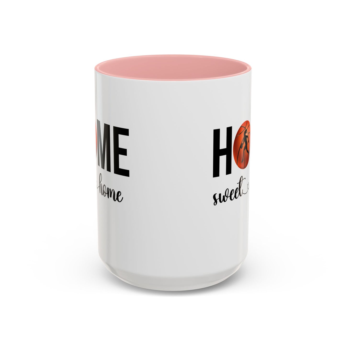 Bake, Sip Hot Cocoa and  Home Sweet Home Gift | 11oz | 15oz | White Color Rimmed Mug