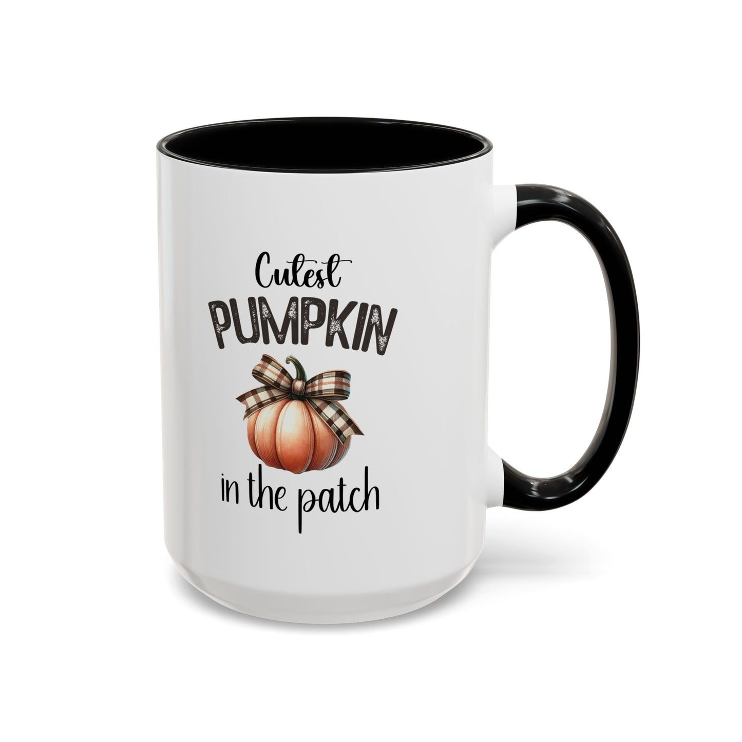 Cutest Pumpkin In The Patch Home Sweet Home Gift | 11oz | 15oz | White Color Rimmed Mug | Girl Soccer Player