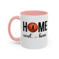 Bake, Sip Hot Cocoa  Home Sweet Home Gift | 11oz | 15oz | White Color Rimmed Mug