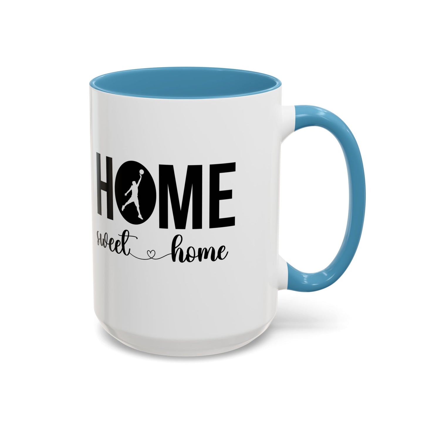 Football Player Home Sweet Home Gift | 11oz | 15oz | White Color Rimmed Mug