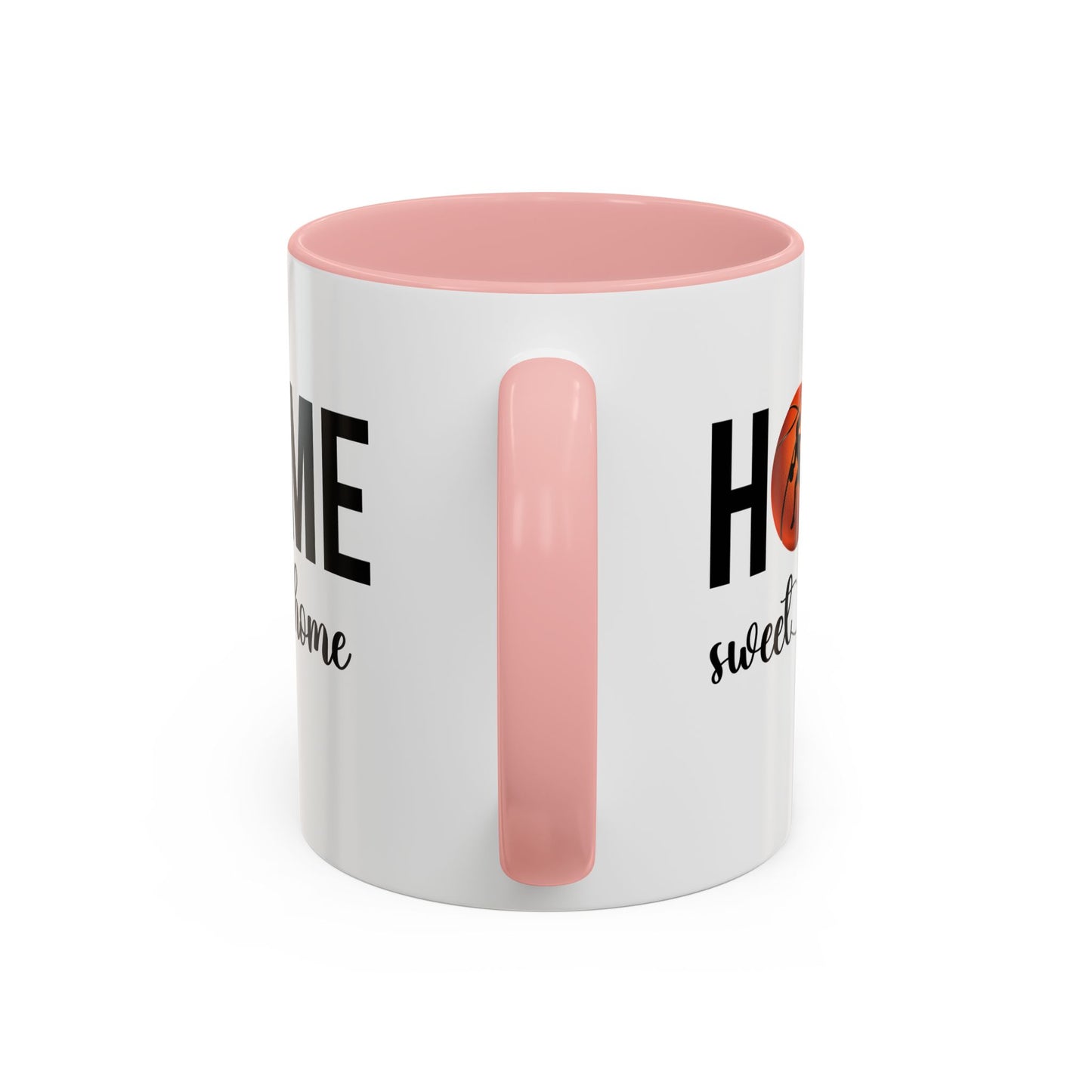 Bake, Sip Hot Cocoa and  Home Sweet Home Gift | 11oz | 15oz | White Color Rimmed Mug