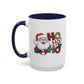 HO Home Sweet Home Gift | 11oz | 15oz | White Color Rimmed Mug