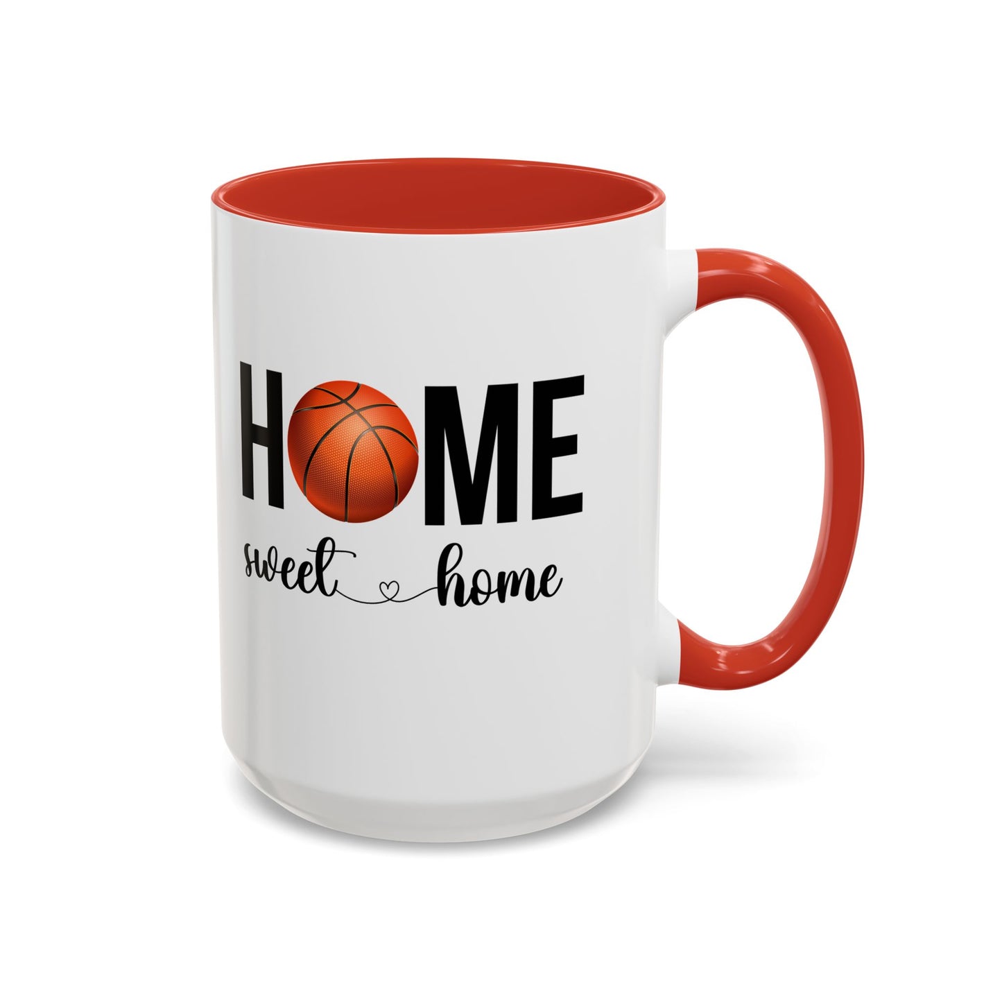 Bake, Sip Hot Cocoa, and Home Sweet Home Gift | 11oz | 15oz | White Color Rimmed Mug