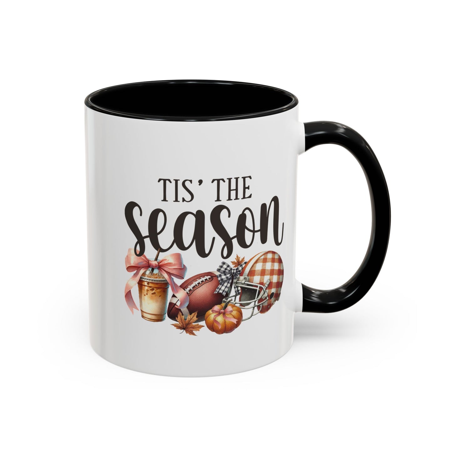 Tis The Season Home Sweet Home Gift | 11oz | 15oz | White Color Rimmed Mug