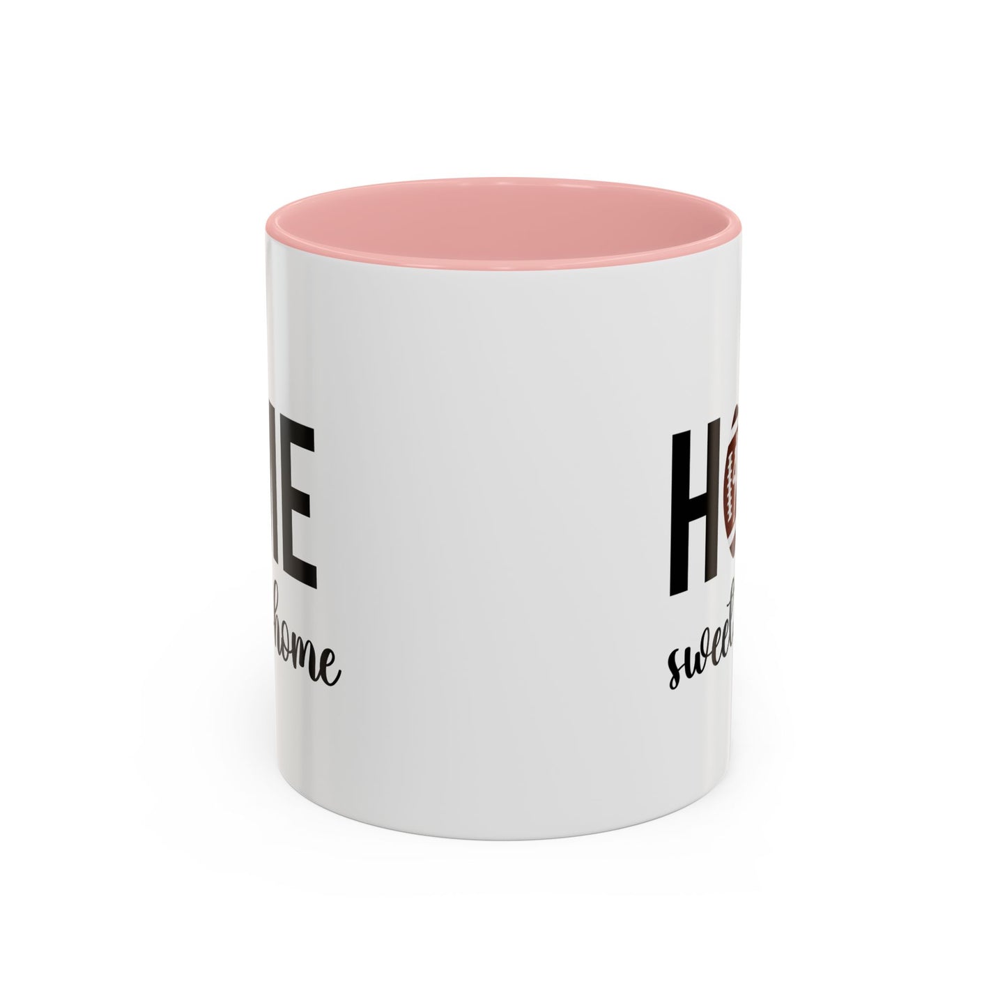 Football Player Home Sweet Home Gift | 11oz | 15oz | White Color Rimmed Mug