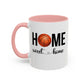 Bake, Sip Hot Cocoa, and Home Sweet Home Gift | 11oz | 15oz | White Color Rimmed Mug