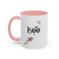 Boo Home Sweet Home Gift | 11oz | 15oz | White Color Rimmed Mug | Girl Soccer Player