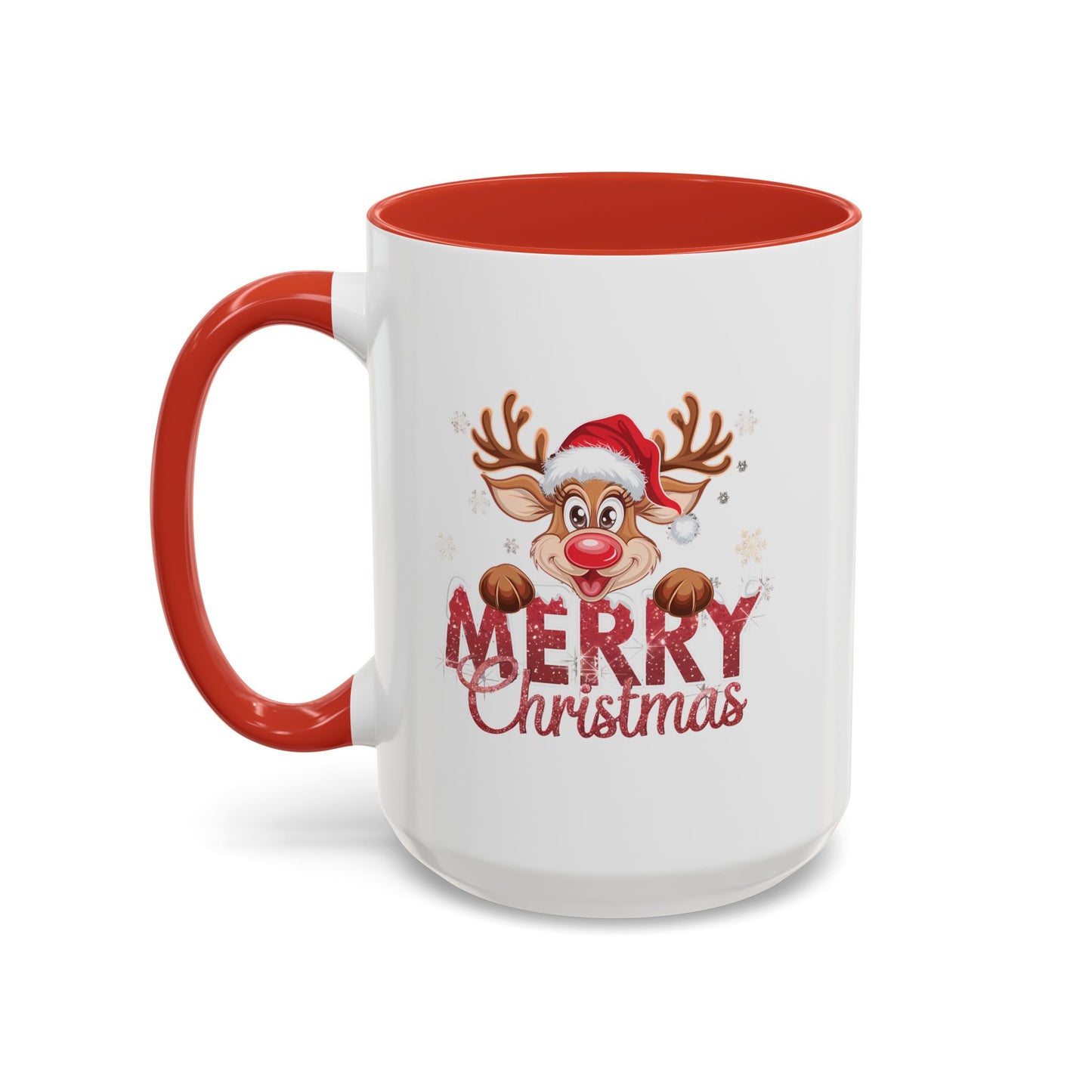 Merry Christmas Home Sweet Home Gift | 11oz | 15oz | White Color Rimmed Mug