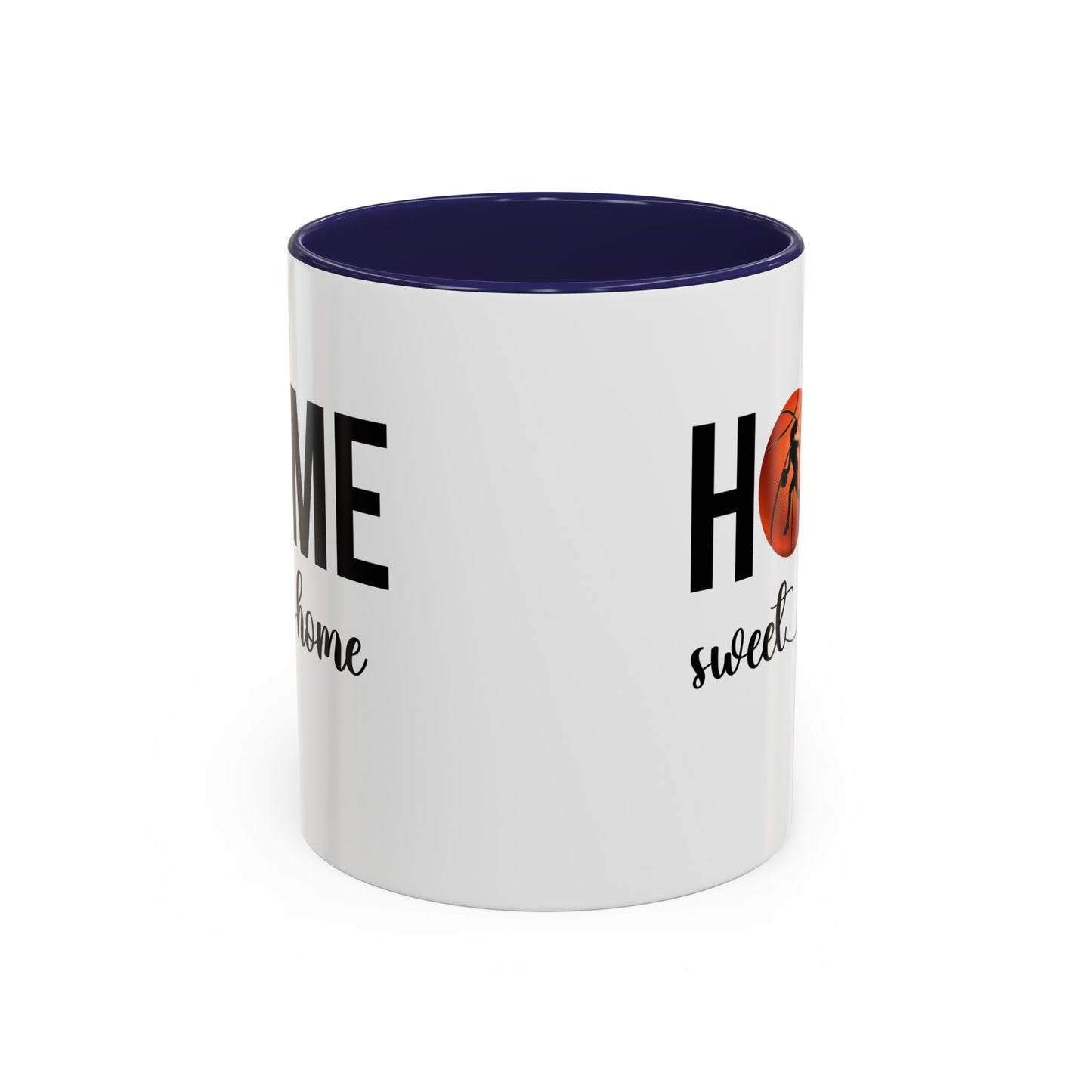 Bake, Sip Hot Cocoa and  Home Sweet Home Gift | 11oz | 15oz | White Color Rimmed Mug