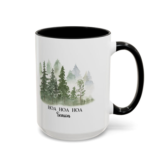 Hoa Hoa Hoa Season Home Sweet Home Gift | 11oz | 15oz | White Color Rimmed Mug | Girl Soccer Player