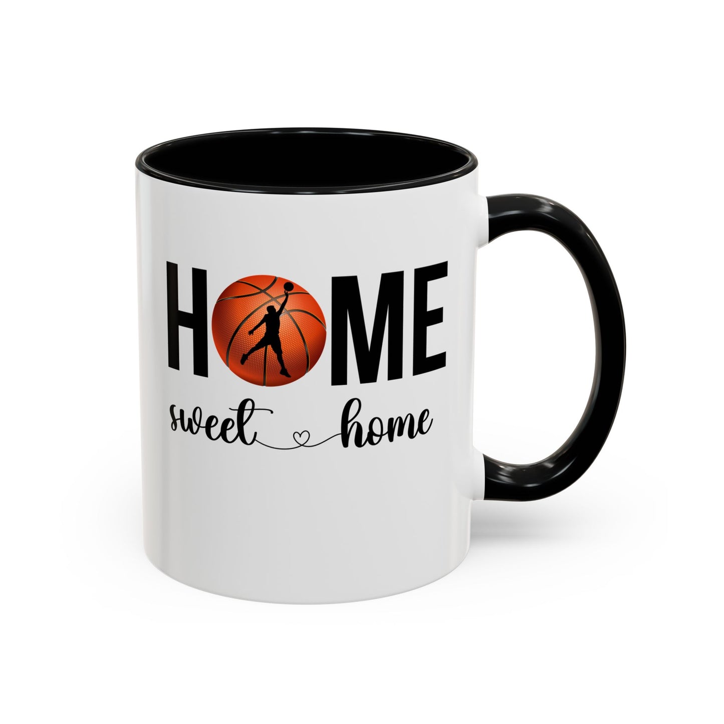 Bake, Sip Hot Cocoa  Home Sweet Home Gift | 11oz | 15oz | White Color Rimmed Mug