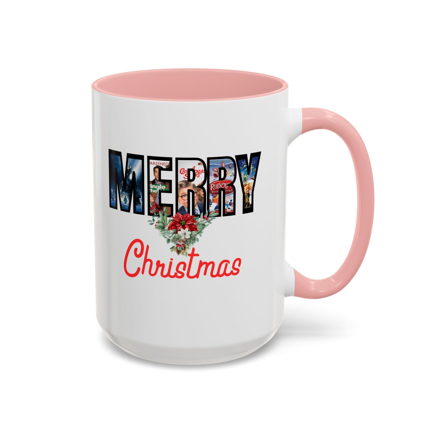 Merry Christmas Home Sweet Home Gift | 11oz | 15oz | White Color Rimmed Mug | Girl Soccer Player