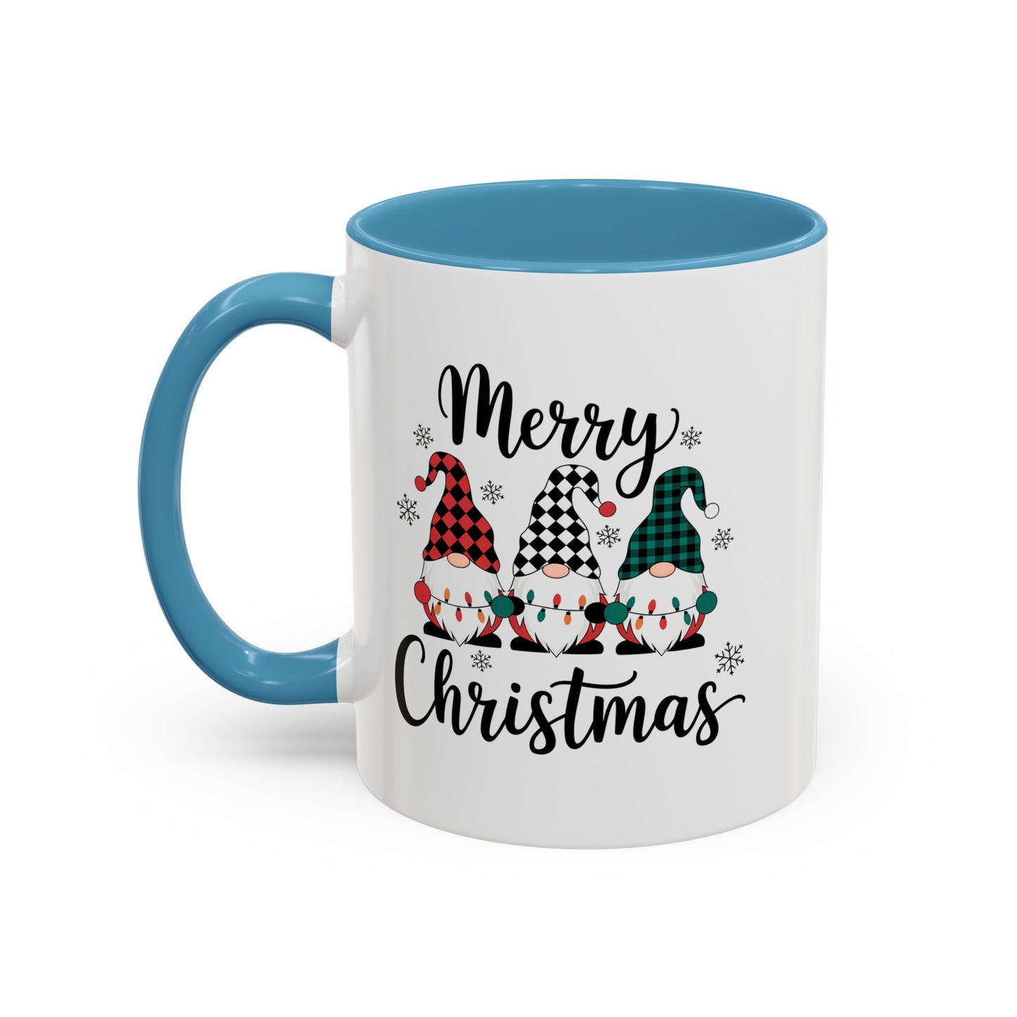 Merry Christmas Home Sweet Home Gift | 11oz | 15oz | White Color Rimmed Mug | Girl Soccer Player