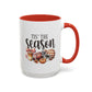 Tis The Season Home Sweet Home Gift | 11oz | 15oz | White Color Rimmed Mug