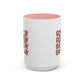 Game Day Home Sweet Home Gift | 11oz | 15oz | White Color Rimmed Mug | Girl Soccer Player