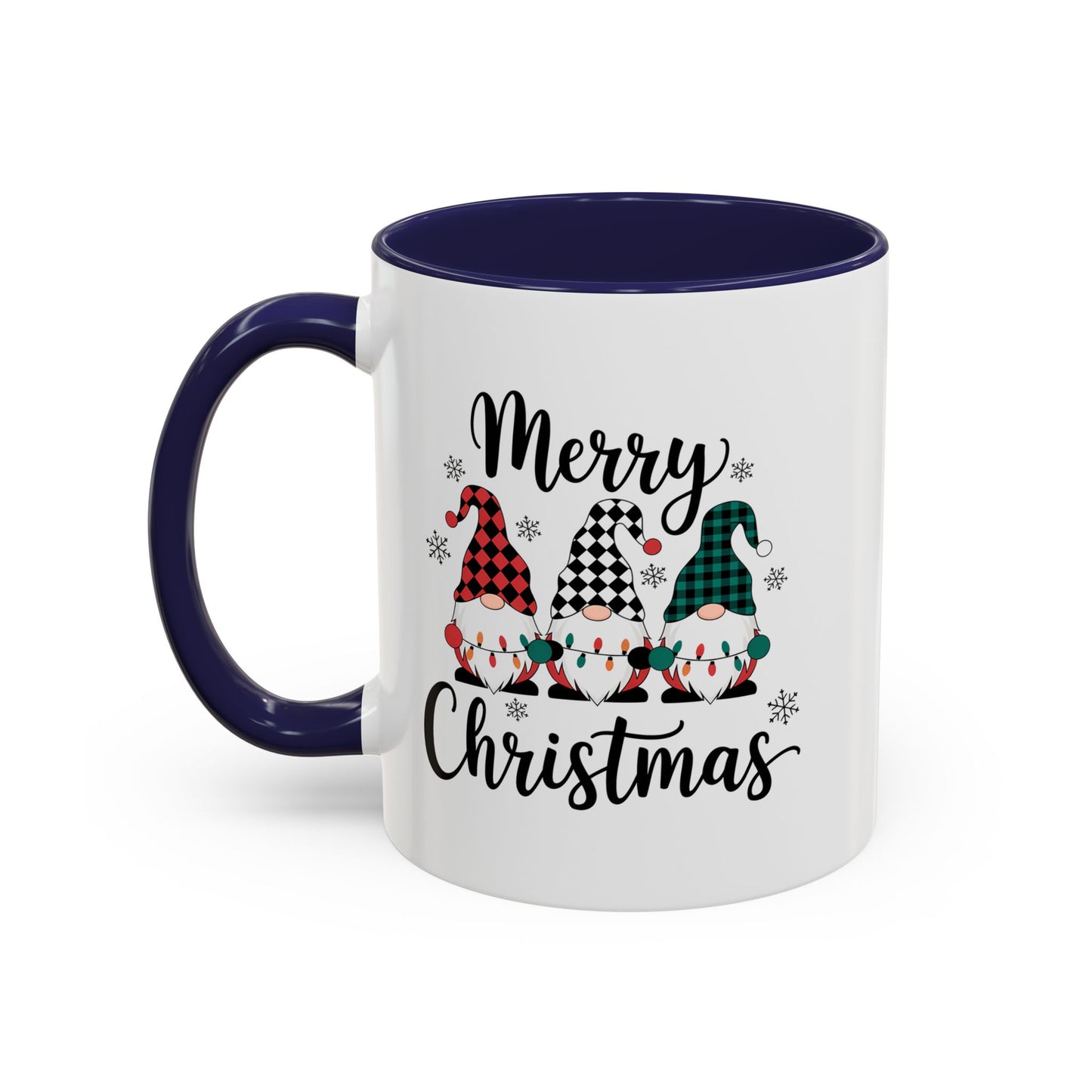 Merry Christmas Home Sweet Home Gift | 11oz | 15oz | White Color Rimmed Mug | Girl Soccer Player