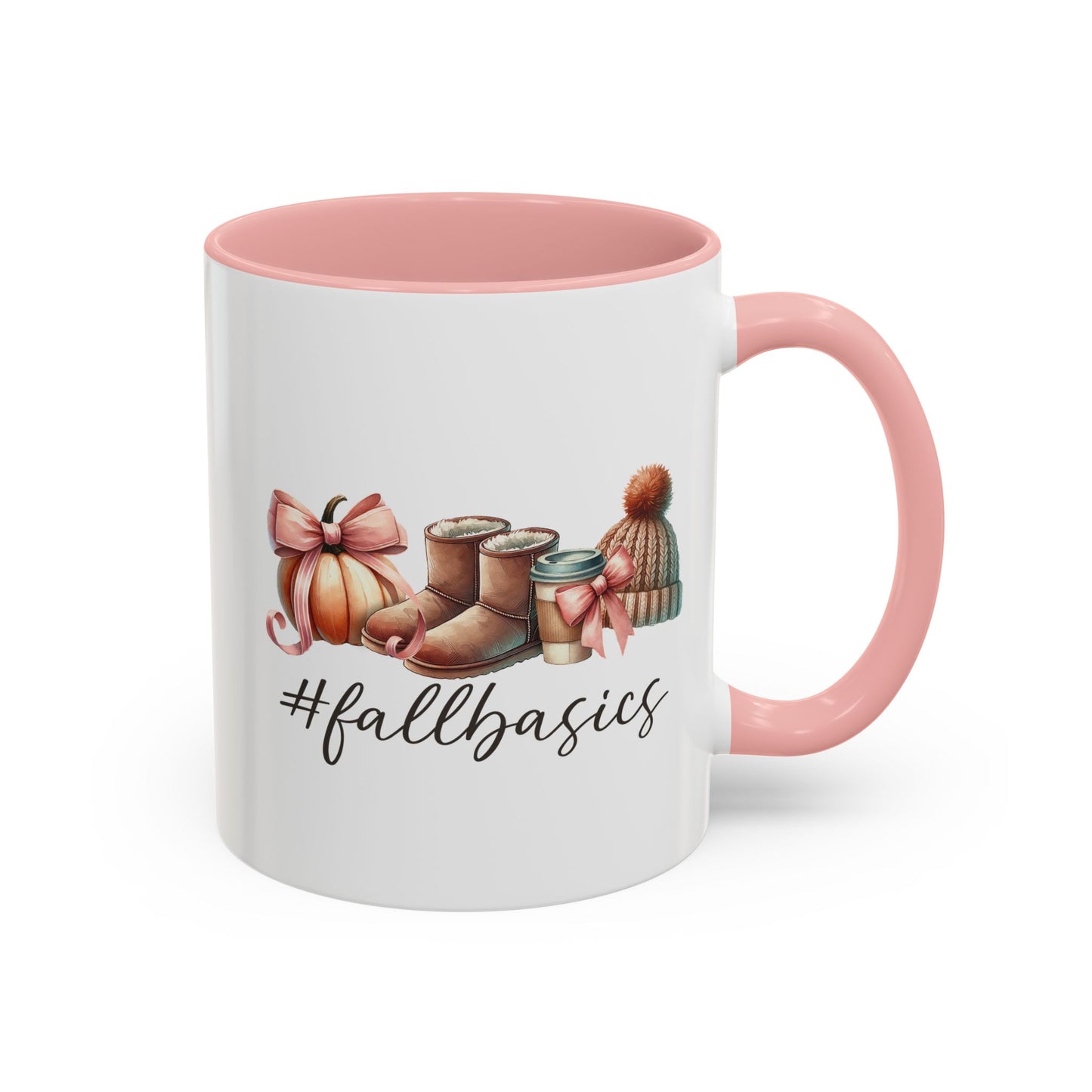 Fall Basics for a Cozy Season Home Sweet Home Gift | 11oz | 15oz | White Color Rimmed Mug