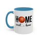 Bake, Sip Hot Cocoa, and Home Sweet Home Gift | 11oz | 15oz | White Color Rimmed Mug