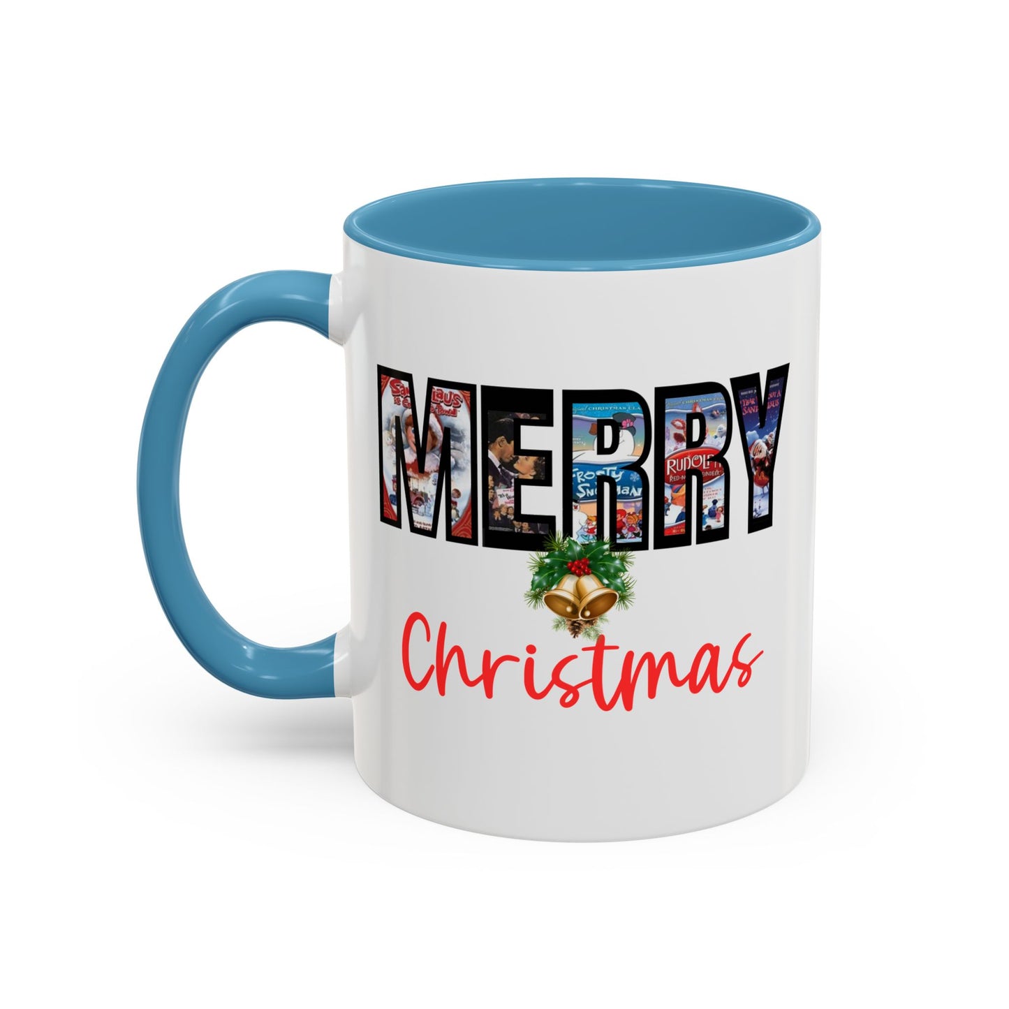 Merry Christmas Home Sweet Home Gift | 11oz | 15oz | White Color Rimmed Mug