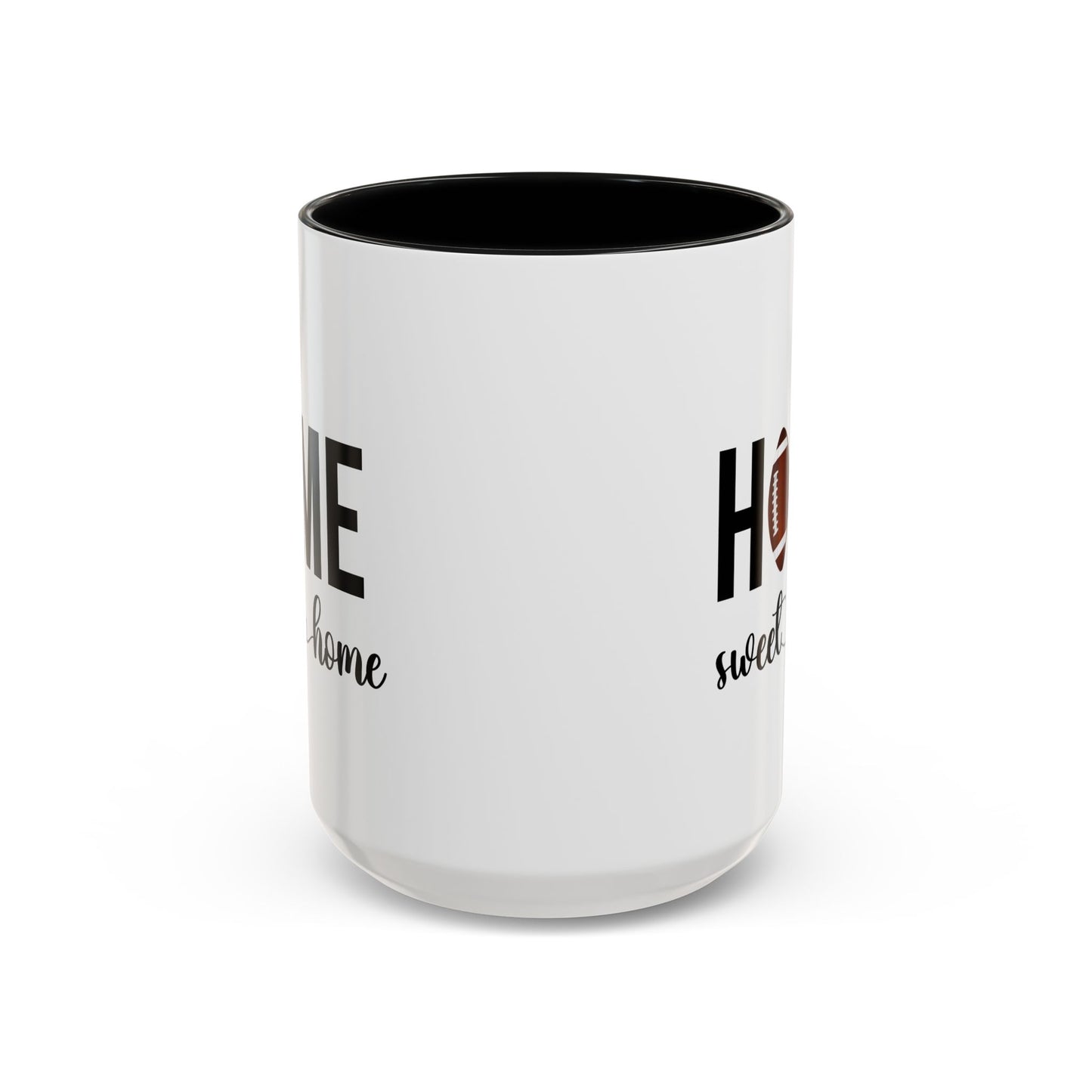 Football Player Home Sweet Home Gift | 11oz | 15oz | White Color Rimmed Mug