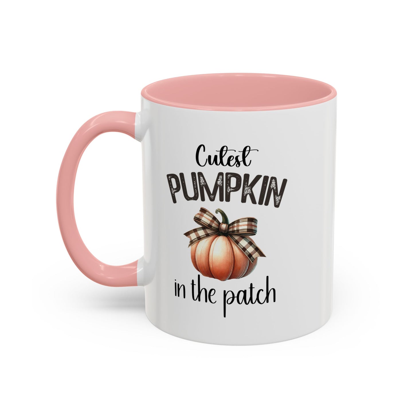 Cutest Pumpkin In The Patch Home Sweet Home Gift | 11oz | 15oz | White Color Rimmed Mug | Girl Soccer Player