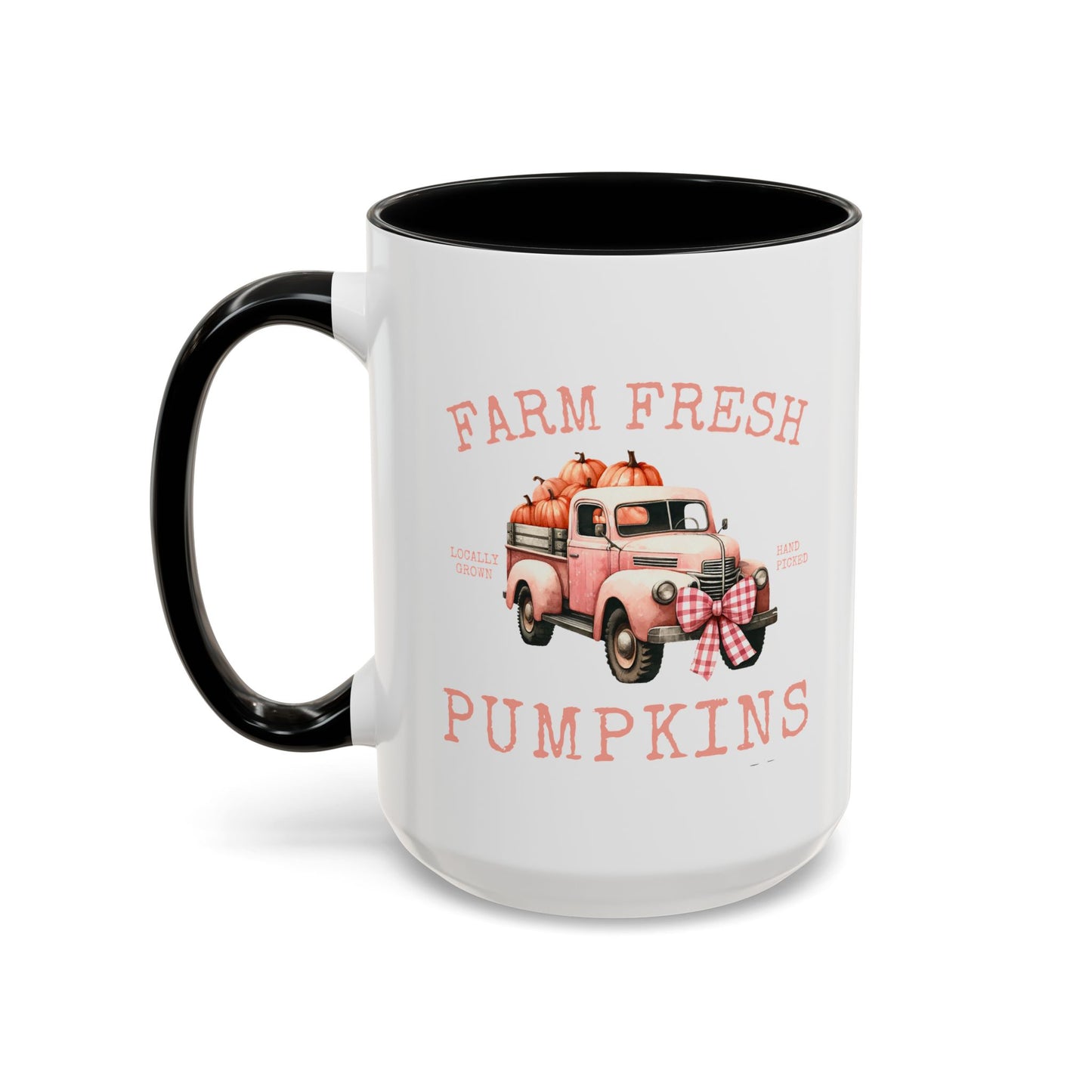 Farm Fresh Pumpkins Home Sweet Home Gift | 11oz | 15oz | White Color Rimmed Mug | Girl Soccer Player