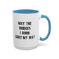 May The Bridges I Burn Light The Way Home Sweet Home Gift | 11oz | 15oz | White Color Rimmed Mug | Girl Soccer Player