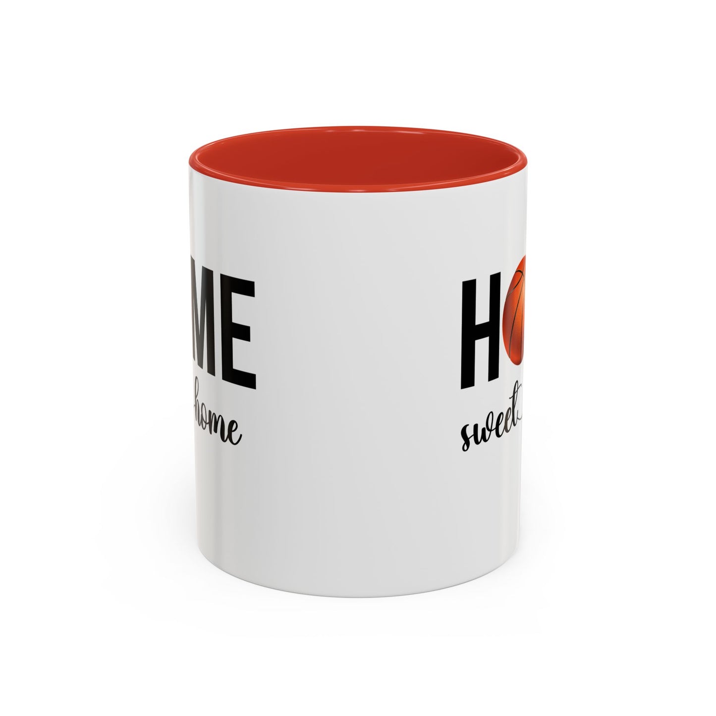 Bake, Sip Hot Cocoa, and Home Sweet Home Gift | 11oz | 15oz | White Color Rimmed Mug