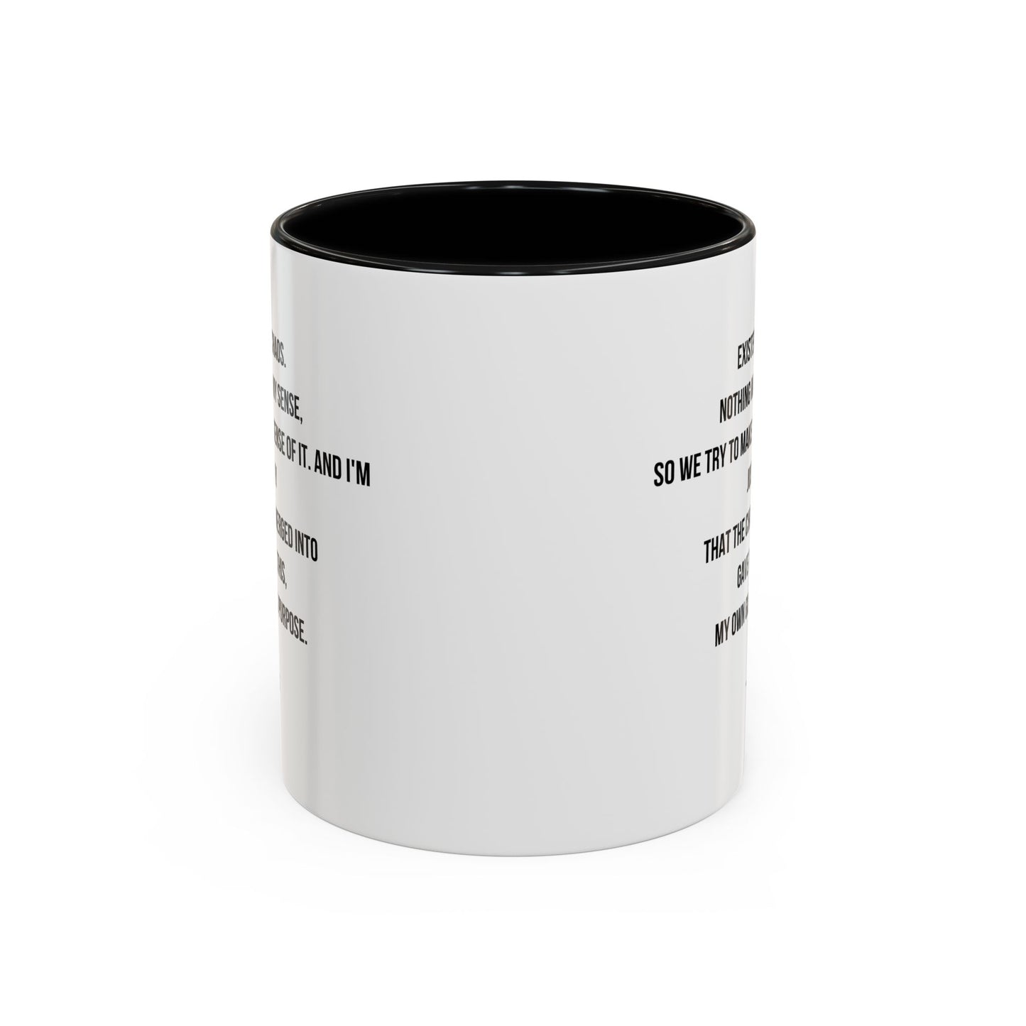 Make Some Sense Of Own Purpose Home Sweet Home Gift | 11oz | 15oz | White Color Rimmed Mug