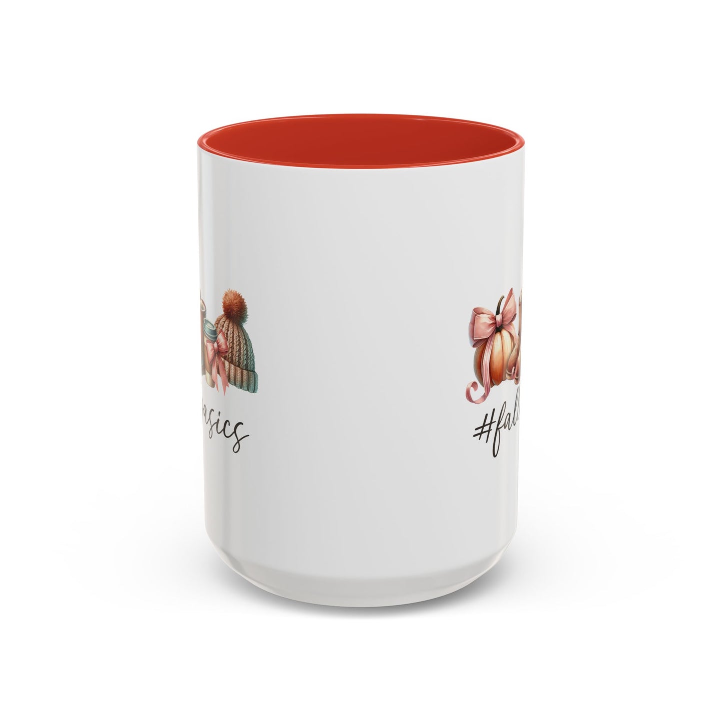 Fall Basics for a Cozy Season Home Sweet Home Gift | 11oz | 15oz | White Color Rimmed Mug